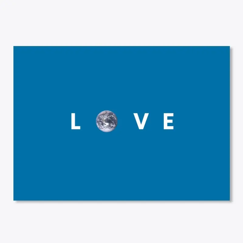 LOVE EARTH - white